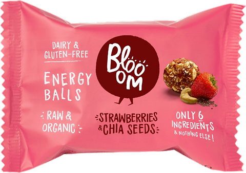 Boules Energétiques Fraises Chia BIO